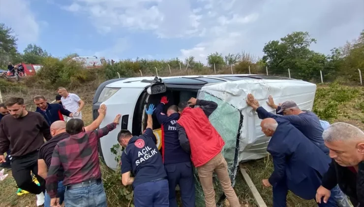 Tokat’ta Trafik Kazası: 3 Yaralı